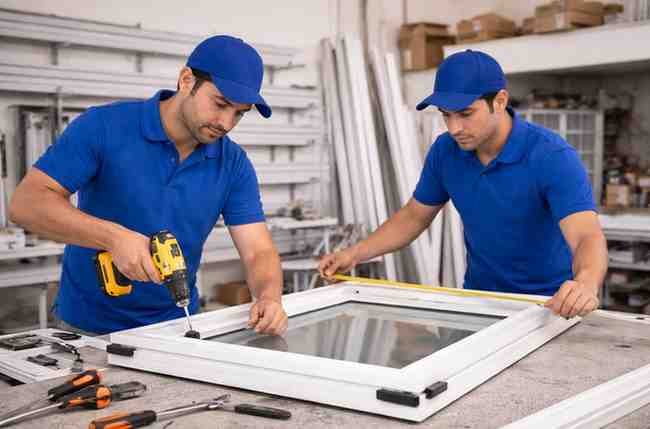 Custom UPVC Window Fabrication