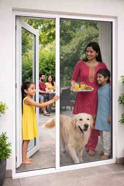 Mosquito Mesh Door