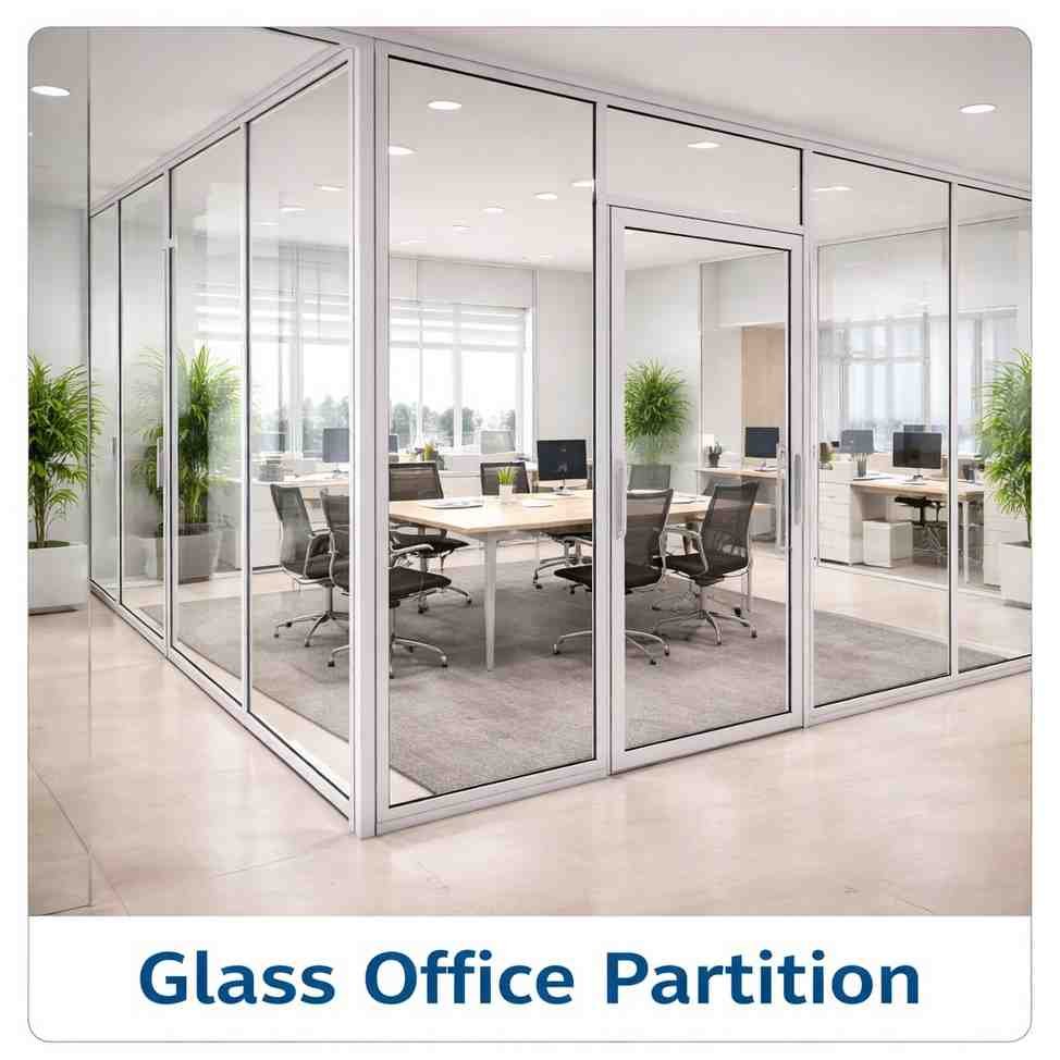 Glass Office Partition